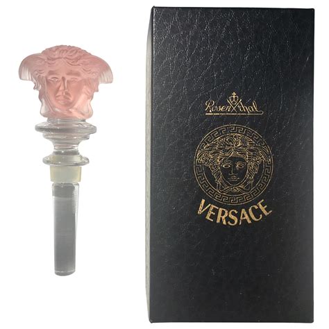 rosenthal versace medusa teller|rosenthal Versace Medusa wine stopper.